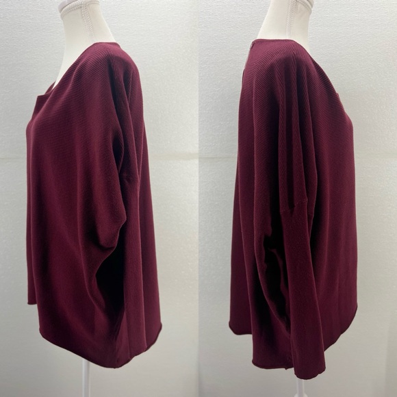 NWT Women's Off Shoulder Sweater Long Sleeve Loose Pullover Knit Jumper SIZE S - Picture 5 of 13